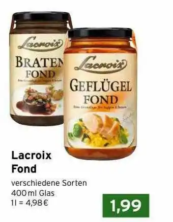 CAP Markt Lacroix Fond Angebot