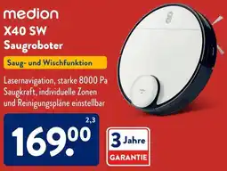 Aldi Süd medion X40 SW Saugroboter Angebot