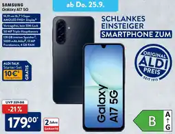 Aldi Süd SAMSUNG Galaxy A17 5G Angebot