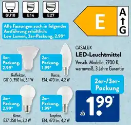Aldi Süd CASALUX LED-Leuchtmittel Angebot