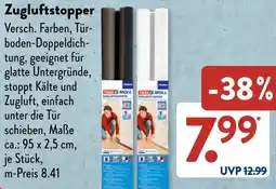 Aldi Süd tesa Zugluftstopper Angebot