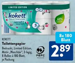 Aldi Süd KOKETT Toilettenpapier Angebot