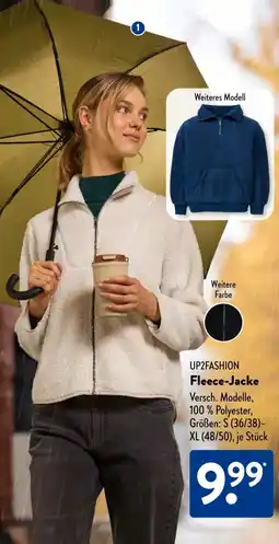 Aldi Süd UP2FASHION Fleece-Jacke Angebot