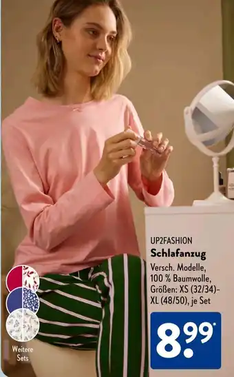 Aldi Süd UP2FASHION Schlafanzug Angebot