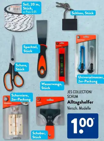 Aldi Süd JES COLLECTION/ SCHUM Alltagshelfer Angebot