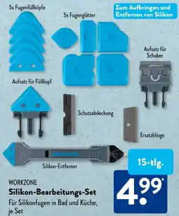 Aldi Süd WORKZONE Silikon Bearbeitungs-Set Angebot