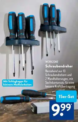 Aldi Süd WORKZONE Schraubendreher Angebot