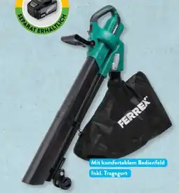Aldi Süd Ferrex Akku-Laubsauger Angebot