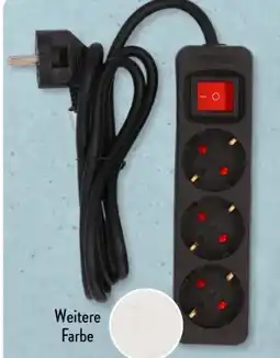 Aldi Süd Workzone 4-fach-Design-Steckdosenleiste Angebot