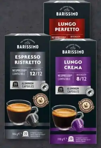 Aldi Süd Barissimo Kaffeekapseln Lungo Crema Angebot