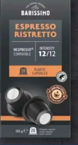 Aldi Süd Barissimo Kaffeekapseln Espresso Ristretto Angebot