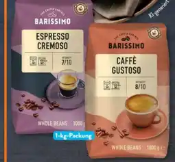 Aldi Süd Barissimo Espresso Cremoso Angebot
