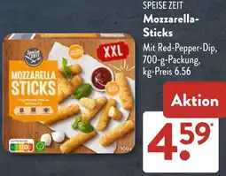 Aldi Süd SPEISE ZEIT Mozzarella Sticks Angebot