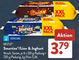 Aldi Süd NESTLÉ Smarties/Lion & Joghurt Angebot