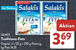 Aldi Süd SALAKIS Traditions-Feta Angebot