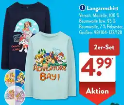 Aldi Süd Langarmshirt Angebot