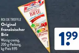 Aldi Süd ROI DE TREFFLE Original französischer Brie Angebot