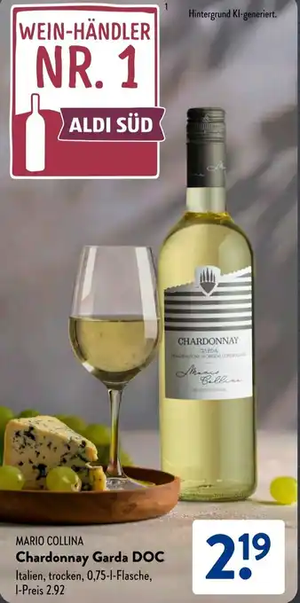 Aldi Süd MARIO COLLINA Chardonnay Garda DOC Angebot