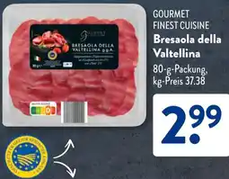Aldi Süd GOURMET FINEST CUISINE Bresaola della Valtellina Angebot