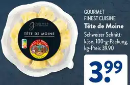 Aldi Süd GOURMET FINEST CUISINE Tête de Moine Angebot