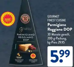 Aldi Süd GOURMET FINEST CUISINE Parmigiano Reggiano DOP Angebot