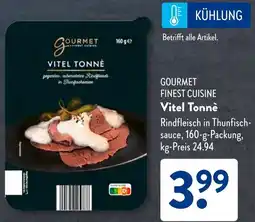 Aldi Süd GOURMET FINEST CUISINE Vitel Tonnè Angebot