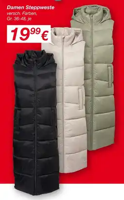 KiK Damen steppweste Angebot