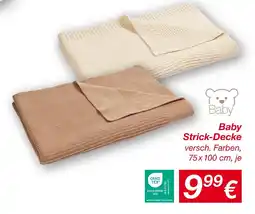 KiK Baby strick-decke Angebot