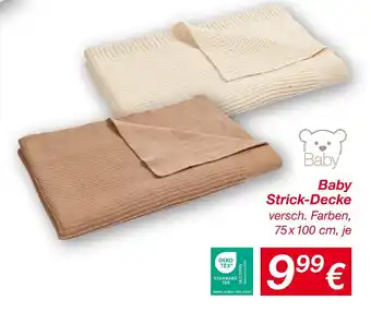 KiK Baby strick-decke Angebot