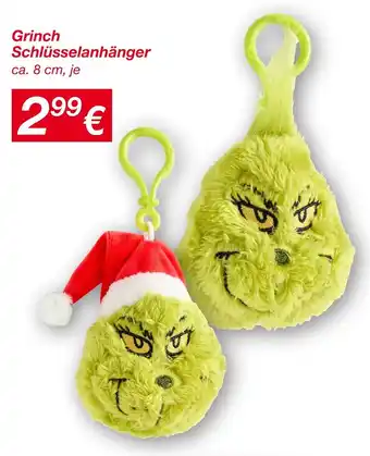 KiK Grinch schlüsselanhänger Angebot