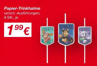 KiK Papier-trinkhalme Angebot