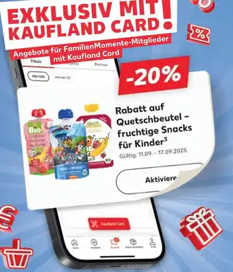Kaufland Bio erdbeer banane apfel quetschbeutel Angebot