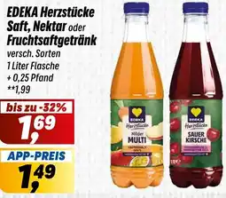 Simmel EDEKA Herzstücke Saft, Nektar oder Fruchtsaftgetränk Angebot