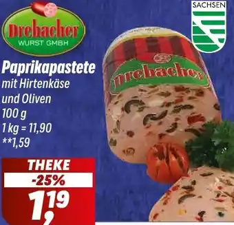 Simmel Drebacher Paprikapastete Angebot