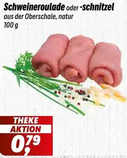 Simmel Schweineroulade oder -schnitzel Angebot
