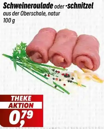 Simmel Schweineroulade oder -schnitzel Angebot