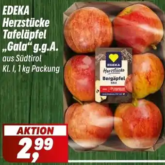 Simmel EDEKA Herzstücke Tafeläpfel „Gala“ g.g.A. Angebot