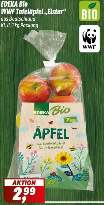 Simmel EDEKA Bio WWF Tafeläpfel ,,Elstar" Angebot