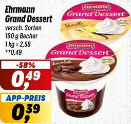 Simmel Ehrmann Grand Dessert Angebot