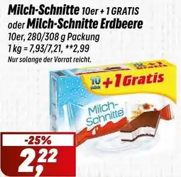 Simmel Milch-Schnitte oder Milch-Schnitte Erdbeere Angebot