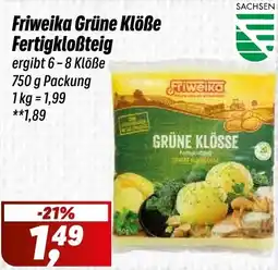 Simmel Friweika Grüne Klöße Fertigkloẞteig Angebot