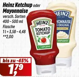 Simmel Heinz Ketchup oder Mayonnaise Angebot
