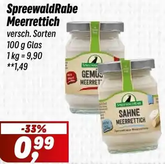 Simmel SpreewaldRabe Meerrettich Angebot