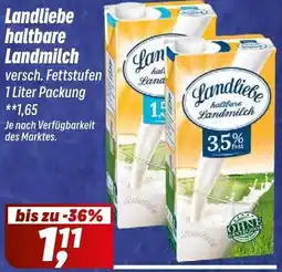 Simmel Landliebe haltbare Landmilch Angebot