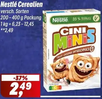 Simmel Nestlé Cerealien Angebot