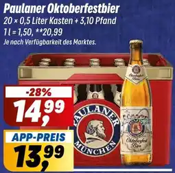 Simmel Paulaner Oktoberfestbier Angebot