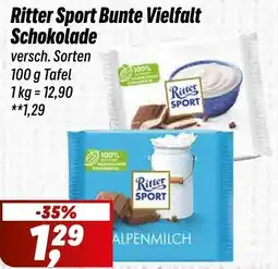 Simmel Ritter Sport Bunte Vielfalt Schokolade Angebot