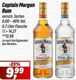 Simmel Captain Morgan Rum Angebot