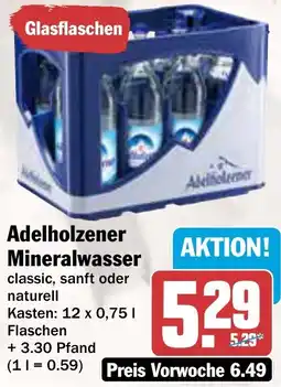 AEZ Adelholzener Mineralwasser Angebot