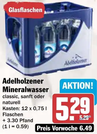 AEZ Adelholzener Mineralwasser Angebot